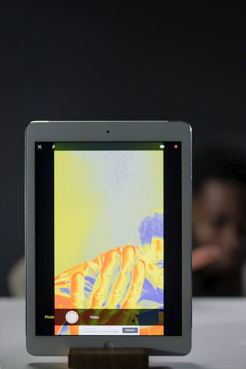 A thermal imaging camera