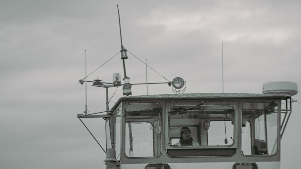 shot of a control center on top of a shop