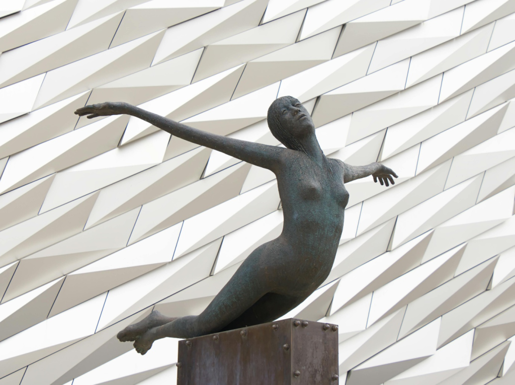 a titanic sculpture